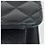 Borsa a tracolla Chanel Matelassé Coco Mark in pelle Nero - vista 4