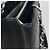 Borsa Tote Chanel Coco Mark Chain Nero - vista 4