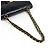 Borsa a tracolla Chanel Matelassé Coco Mark in pelle nera Nero - vista 6