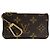 Louis Vuitton Pochette Clé Wallet/Coin Case Brown
