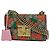 Borsa a tracolla Gucci GG Pattern Supreme Rosa Multicolore Beige