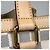 Borsa Tote Louis Vuitton Hampstead PM Bianco - vista 4