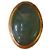 Autre Marque Anello antico in oro giallo e giada ovale D'oro Verde