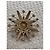 Spilla a Stella Chanel con Cristalli Bianco Blu Silver hardware - vista 3