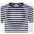 Loewe Camiseta a rayas con logo Blanco Azul oscuro - vista 11