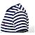 Loewe Camiseta a rayas con logo Blanco Azul oscuro - vista 16