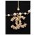 Collana Chanel con pendente CC, perle e cristalli Bianco D'oro - vista 4