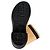 Stivali da pioggia Chanel in gomma beige e nera Nero - vista 3