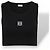Loewe Top corto in cotone nero logo Anagram - vista 6