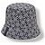 Loewe Cappello Bucket Reversibile Anagram Nero Beige