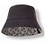 Loewe Cappello Bucket Reversibile Anagram Nero Beige - vista 2