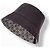 Loewe Cappello Bucket Reversibile Anagram Nero Beige - vista 5