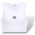 Loewe Top de tirantes Anagram Cropped blanco de algodón - vista 5