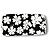 Miu Miu Canvas Tote Bag mit Blumenprint Schwarz Weiß - Ansicht 4