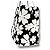 Miu Miu Canvas Tote Bag mit Blumenprint Schwarz Weiß - Ansicht 8