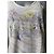 Zadig & Voltaire Canotta Alda Print Tie & Dye Rosa Bianco Multicolore Beige - vista 2
