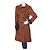 Cappotto in tweed multicolore Marc Cain Nero Rosa Arancione Giallo