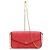 Borsa a tracolla Louis Vuitton Monogram Empreinte Cerise Pochette Felicie Rosso Fuschia