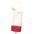 Borsa a tracolla Louis Vuitton Monogram Empreinte Cerise Pochette Felicie Rosso Fuschia - vista 16
