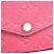 Borsa a tracolla Louis Vuitton Monogram Empreinte Cerise Pochette Felicie Rosso Fuschia - vista 6