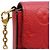 Borsa a tracolla Louis Vuitton Monogram Empreinte Cerise Pochette Felicie Rosso Fuschia - vista 7
