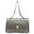 Sac à épaule Chanel Lambskin Paris Limited Edition Double Flap Matelassé Noir