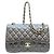 Timeless Borsa a tracolla Chanel in pelle caviar nera Nero