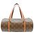 Borsa Louis Vuitton Monogram Papillon 30 Marrone - vista 3