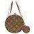Borsa Louis Vuitton Monogram Papillon 30 Marrone - vista 4