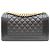 Borsa a tracolla Chanel Boy Caviar Nero - vista 3