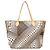 Borsa Tote Louis Vuitton x Yayoi Kusama Monogram Wave Neverfull MM Marrone Bianco
