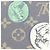 Borsa Tote Louis Vuitton Monogram Cameo Fornasetti Neverfull MM Multicolore - vista 13