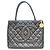 Borsa Tote Chanel Reissue in pelle caviar nera Nero