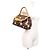 Louis Vuitton Monogram Cherry Blossom Sac Retro PM Handbag Marrone Rosa - vista 19