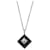 Hermès Collana HERMES Medor Cupid Nero Argento