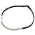 Hermès Collana Choker Hermes Equestre Triple Tour Nero Argento - vista 3