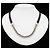 Hermès Collana Choker Hermes Equestre Triple Tour Nero Argento - vista 9