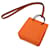 Hermès Charm per borsa Hermes Orange Arancione - vista 2