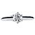 Anello fede in platino e diamanti Tiffany & Co.