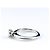 Anello fede in platino e diamanti Tiffany & Co. - vista 4