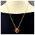 Collana con Pendente Van Cleef & Arpels Vintage Alhambra in Oro Giallo - vista 3