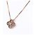 Collana Pendente Van Cleef & Arpels Vintage Alhambra Pink Gold