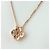 Collana Pendente Van Cleef & Arpels Vintage Alhambra Pink Gold - vista 3
