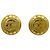 Orecchini a clip Chanel Gold D'oro