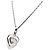 Cartier Double Heart Anhänger Halskette