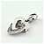 Cartier Double Heart Anhänger Halskette - Ansicht 7