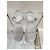 NWOB Chanel Sandali bianchi in vernice con catena di perle Sz.41 Usato - vista 2