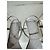 NWOB Chanel Sandali bianchi in vernice con catena di perle Sz.41 Usato - vista 7