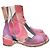 Chanel Multicolor Suede Ankle Boots, Size 38 Pre-owned