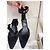Chanel Black Suede CC Ankle-Strap Pumps Size 41C Pre-owned - view 3